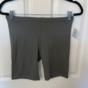 Sexy Basics-Womens Sheer & Sexy Cotton Spandex Boyshort- dark gray- Size Medium